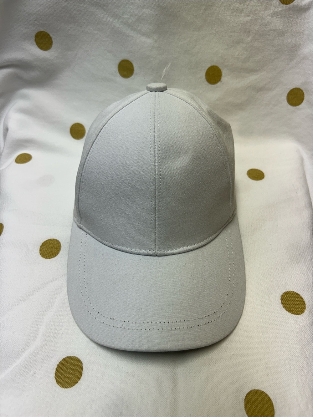 Vince White Cotton Velcro Adjustable Baseball Cap New One Size $95